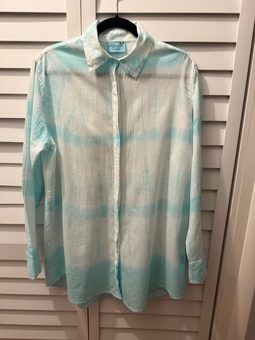 Letarte Maui Hawaii apres soleil Tunic/Cover-up, Size L